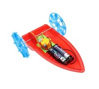 Electric Paddle Steamer Boat Science Experiments Kit for Kids - DIY Plastic Ship Engineering Science Kits with Motor Powered Side Wheels | STEM Educational Building Projects for Boys & Girls Ages 8-14