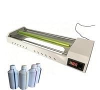 Electric Paint Shaker Machine, Avoid Precipitation Rolling with Adjustable Speed, Hold 6 Bottles of 1L Ink, DTF Ink Rotary Stirrer for Arts & Crafts