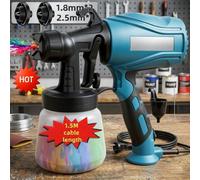 Electric Paint Sprayer 1000W Handheld Hvlp Spray Gun For Fence And Wall Painting