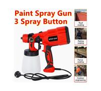 Electric Paint Sprayer 550W Airless Spray Gun Hvlp Handheld Outdoor