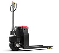 Electric Pallet Jack - Lithium Battery Powered 6600Lbs Capaci 46"x27" Fork Length Multi-Funct Handle Heavy Du Classic Truck for Warehouse and Industrial Use