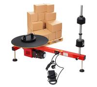 Electric Pallet Stretch Wrapping Machine for Secure Packaging, Ideal for Warehouse and Logistics Use