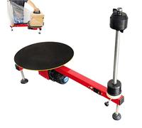 Electric Pallet Wrapping Machine, Industrial Stretch Film Dispenser, Turntable Diameter 40 cm, Cling Film Dispenser for Stretch Films Wrap Roll Within 70cm, for Transport and Packaging