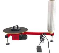 Electric Pallet Wrapping Machine with 30 RPM Speed and 40cm Turntable for Secure Industrial Packaging