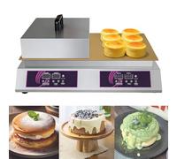 Electric Pancake Soufflé Maker, Non-Stick Commercial Machine, 0-260°C, Muffin Maker for Easy Kitchen Cooking, Perfect for Delicious Pancakes and Soufflés
