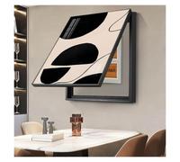Electric Panel Decorative Painting Decorative Fuse Box Cover Covers Electric Meter Box Sliding Suitable for Living Rooms WXQTM(C,13.78x17.72in)