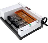 Electric Paper Cutter, Heavy Duty Automatic Guillotine Paper Trimmer, Cutting Thickness 40mm, with Gridlines, for Cardstock Cards Leather, Office Home School
