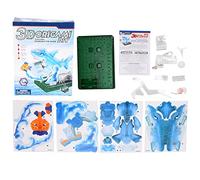Electric Paper Folding Fish Toy Physics Experiment Science Education Learning Toy for Children Suitable Age 6+ Years Old