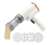 Electric Pasta Machine - 304 Edelstahl Automatic Pasta Machine with 5 | Portable Wireless Mixer for Kitchen, Pizza, Food and Vegetable Preparation