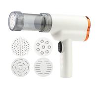 Electric Pasta Machine | Automatic Cordless Pasta Maker with 5 Mixing Accessories | Portable Tool for Home Cooking, Pizza Dough, Noodles, Vegetable Prep, Baking, Kitchen Use