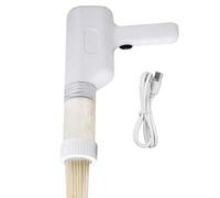 Electric Pasta Machine, Handheld Electric Pasta Maker, Kitchen Noodle Making Machine, Automatic Spaghetti Maker with 6 Different Molds for Homemade Ramen Cooking Home Kitchen Restaurant