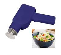 Electric Pasta Maker, 40W 304 Stainless Steel Cordless Handheld Automatic Noodle Maker Machine for Home Homemade Pasta Spaghetti Sausage Making (Blue)