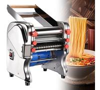 Electric Pasta Maker - 550W Commercial Power, Stainless Steel for Fresh Noodles, Spaghetti, Lasagna at Home