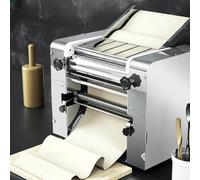 Electric Pasta Maker Machine, 2200W Automatic Noodle Pressing Machine for Spaghetti, Dumpling Wrappers, Wonton Wrappers, Pancakes, Multifunctional Dough Roller