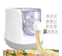 Electric Pasta Maker Machine, Fully Automatic Noodle Making Machine Making with 13 Pasta Molds, Household Kitchen Appliances for Spaghetti/Noodles/Dumpling Skin
