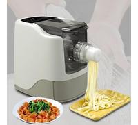 Electric Pasta Maker with 10 Moulds, Automatic Fresh Noodle Machine for Homemade Spaghetti, Macaroni, Ramen