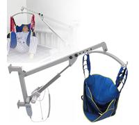 Electric Patient Hoist Lift, Multifunctional Transfer Machine for Home Care, Full Body Mesh Heavy Duty Sling, 330lb Weight Capacity