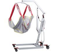 Electric Patient Lift Transfer Machine, Multifunctional Foldable Seat Assist Device for Elderly and Disabled, Remote Control Operation