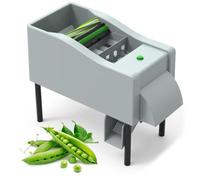 Electric Pea Sheller Machine, Automatic Peeler for Beans and Peas, Stainless Steel Design, High Efficiency Shelling for Home and Commercial Use