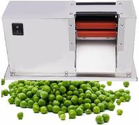 Electric Pea Sheller Machine, Stainless Steel Commercial Bean Peeler for Kitchen Use, Semi-Automatic Peeling for Peas, Soy, and Beans