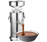 Electric Peanut Butter Grinder, 1100W Commercial Nut Butter Machine with Coarseness Adjustment, for Sesame, Peanuts, Walnuts