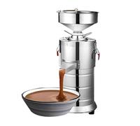 Electric Peanut Butter Maker, Stainless Steel Commercial Nut Butter Grinder, 15kg/h Grinding Mechanism Food Processor Grain Grinding Machine for Almond, Coffee, Cashew, Walnut, Pumpkin Seed