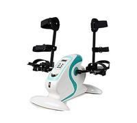 Electric Pedal Exerciser for Arm and Leg Rehabilitation, Low Impact Motorized Exercise Machine with Safety Leg Protector, Ideal for Seniors and Adults Therapy