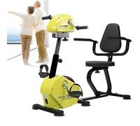 Electric Pedal Exerciser for Arm & Leg Low Impact Exercise, Motorized Seated Pedaling Machine for Elderly Rehabilitation, No Resistance