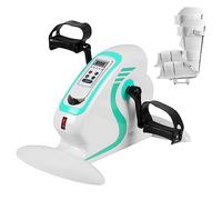 Electric Pedal Exerciser Mini Exercise Bike, Home Bicycle Leg Training - Ideal Rehabilitation Trainer For The Elderly, Disabled, And Stroke Patients - Includes Leg Support