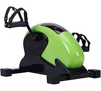 Electric Pedal Pedal Exerciser Arm Leg Trainer Home Trainer Mini Fitness Trainer with LCD and Adjustable Resistance Simple and Fun Multifunctional Exercise Bike Mini Exercise Bike Stepper,