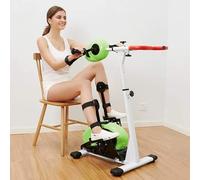 Electric Pedal Portable, Electric Pedal Portable Mini Exercise Bike Stepper Electric Rehabilitation Exercise Bike, Motorized Leg and Arm Pedal Exerciser with LCD Monitor, Elderly Rehabilitation Exerci