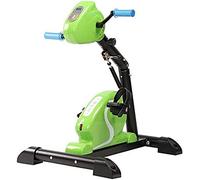 Electric Pedal Portable Indoor Fitness, Arm Leg Exerciser, Work Out and, Sturdy Exerciser with Adjustable Resistance,Pedal Exerciser Exercise Bike Mini Exercise Bike Stepper,
