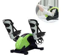 Electric Pedal Portable Mini Exercise Bike Stepper Pedal Exerciser, Mini Under Desk Exercise Bike Indoor Fitness, Arm and Leg Exerciser, Work Out and Exercise Bike , B,