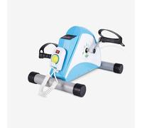 Electric Pedal Portable Under Desk Bike Pedal Exerciser Exercise Bikes with Adjustable Resistance Rehabilitation Exercise Bicycle for Arm Leg Exercise Office Wo(Without Bracket)