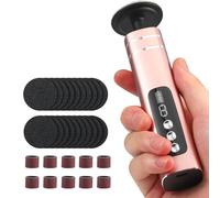 Electric Pedicure, LCD Electric Foot File 9 Speed Callus Remover Professional Foot Rasp Foot Care Set Foot Callus Remover for Hard Cracked Dead Skin Heels