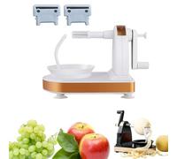 Electric Peeler, Automatic Fruit & Veggie Peeler,Multi-Functional Apple, Pear, Potato Cutter & Slicer, Apple PeelersCorer Slicer, for Home Kitchen