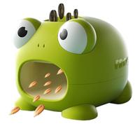 Electric Peeling Nut Peeler - 3.62 Inches Automatic Pine Nuts Sheller, Household Nut Separator, Frog Shape Sunflower Machine | Seed Cracking Machine for Kitchen Home Snack Preparation