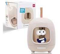 Electric Pencil sharpener,2 Years Warranty,Battery/2A USB Powered,5000 Times for Blade,Suitable for 6.5-8mm Pencil Sharpener,Automatic Pencil Sharpeners for Kids,School, Home, Office, Classroom (Grey)