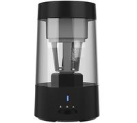 Electric Pencil Sharpener Portable Rechargeable Automatic Pencil Sharpener for 6-8mm Pencil,with Durable Helical Blade to Fast Sharpen for Home School Classroom Office (Black)