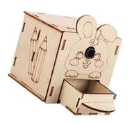 Electric Pencil Sharpener Science Kits STEM Toy Making for Exercise Hands on Ability Wood Science