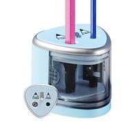 Electric Pencil Sharpener with Battery Operated, Pencils Sharpener Automatic Supplies for Kids Desk, Electric Sharpener for Colored Pencils by ARPDJK