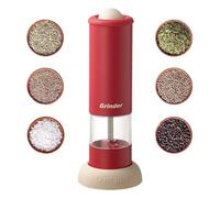 Electric Pepper Grinder - Barbecue Season Gadgets | Automatic Pepper Grinder | Electric Grinder & Pepper Grinder Set | Adjustable Electric Reducibility