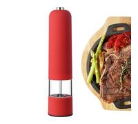 Electric Pepper Mill - 5 x 5 x 22.5 cm ABS Case 240 g Lightweight Ceramic Grinder Adjustable Grinding Level Battery Operated for Salt Spices Pepper | Kitchen Kitchen Home Use Gou