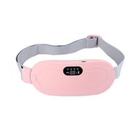 Electric Period Cramp Massager Vibrating Heating Belt for Menstrual Colic Relief Pain Waist Stomach Abdominal Warm Palace Belt