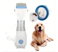 Electric Pet Flea and Lice Removal Device with Suction Comb and Built-in Filter, Insect Collection Chamber for Dogs