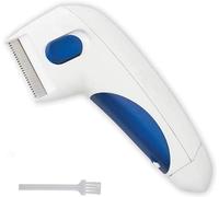 Electric Pet Fleas Comb, Pet Grooming Comb for Dogs Cats Lice Cleaner Effective Remove Flea