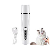 Electric Pet Trimmer - Rechargeable Dog Nail Grinder | Professional Dog Nail Grinder | Rechargeable Cat Paw Adjuster | Ergonom Silent Design