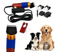 Electric Pets Trimmer There are 6 Different Speeds Offered in Series 5 High Power Ball Bearing Motor Featuring Safe Mahogany Wood Handle and 4 Size Oflimit Comb.