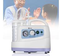 Electric Phlegm Suction Machine,Portable Automatic Suction Device for Adults,Sputum Tube Suction Device for Home，Includes 1000 Cc Suction Canister