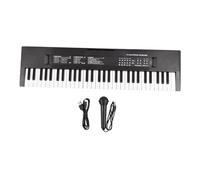 Electric Piano 61 Key Electronic Keyboard Piano Dual Speakers 8 Tones 5 Rhythms 5 Drums Percussions 6 Demos Musical Instrument